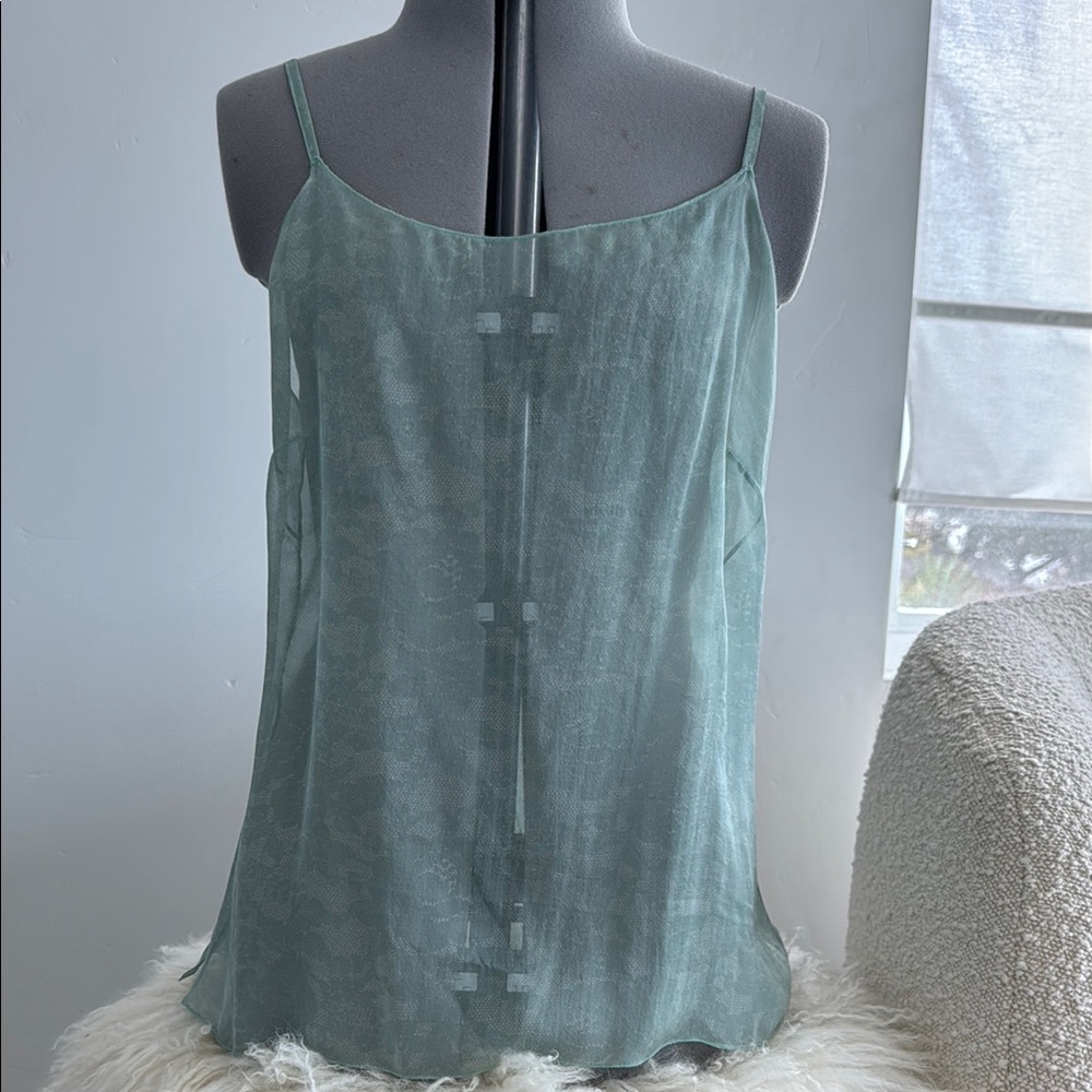 CHANEL 2 Pieces Silk Camisole & Top